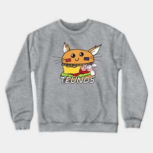 catburger (teunos) Crewneck Sweatshirt